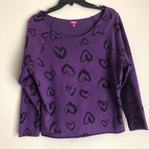 ⭐️ Forever 21 Heart Sweatshirt